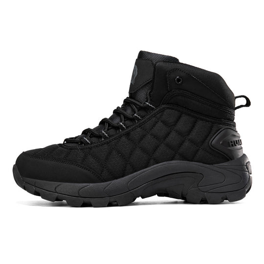 Damen Hochgepläterte Outdoor-Sneaker mit rutschfester Sohle und atmungsaktivem Obermaterial EB