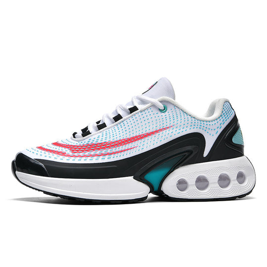 Herren retro-futuristische Dämpfungs-Sneaker mit kugelförmiger Luftkammer und atmungsaktivem Mesh-Obermaterial EB