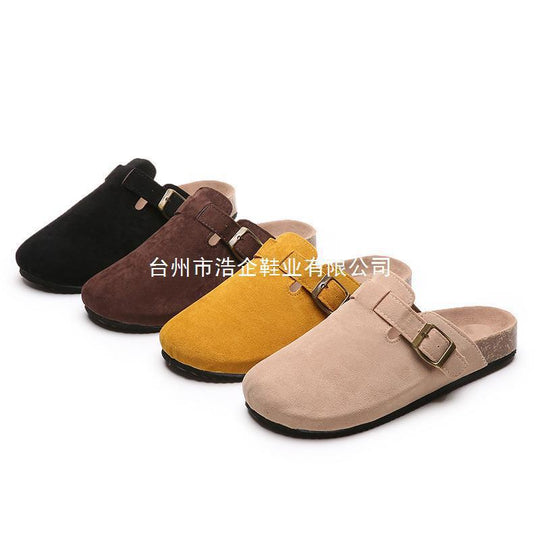 Damen Bequeme Clogs mit verstellbarem Riemen und ergonomischer Sohle EB