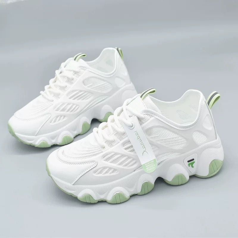 Damen Luftige Sneakers mit innovativem Mesh-Obermaterial und dämpfendem Sohlenkomfort EB