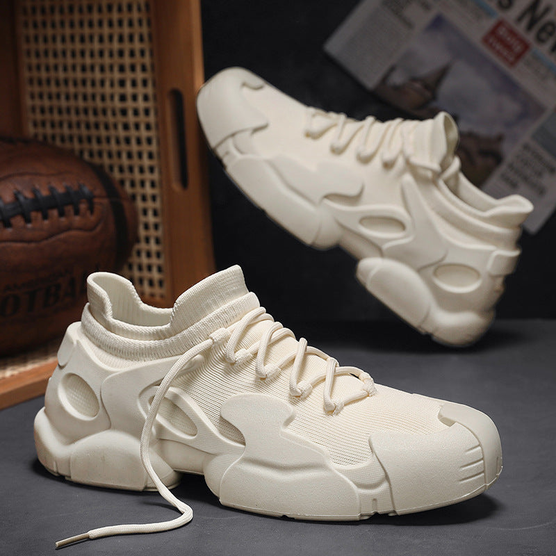 Damen Sportliche High-Performance Sneakers mit atmungsaktiver Strickoberfläche EB