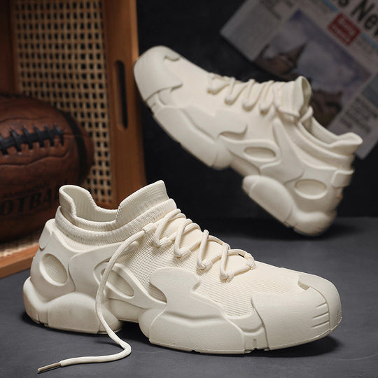 Damen Sportliche High-Performance Sneakers mit atmungsaktiver Strickoberfläche EB