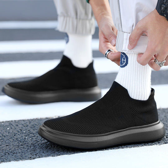 Damen Komfortable Slip-On Sneakers EB