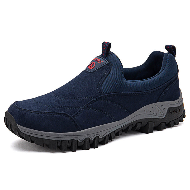 Damen Komfortable Slip-On Wanderschuhe EB