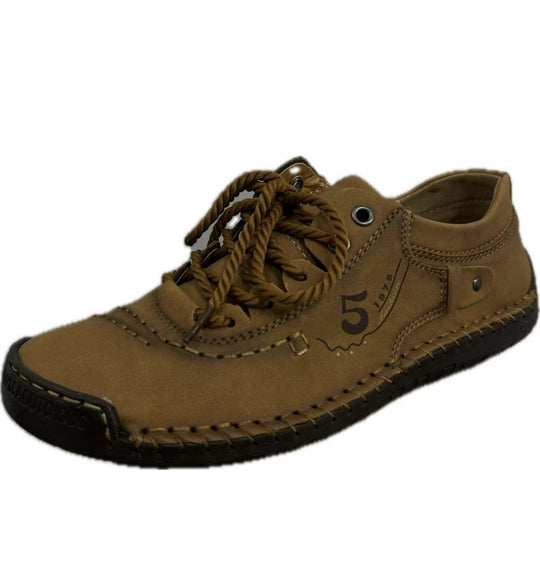 Damen Leinensneaker mit handgefertigtem Obermaterial und rutschfester Sohle EB