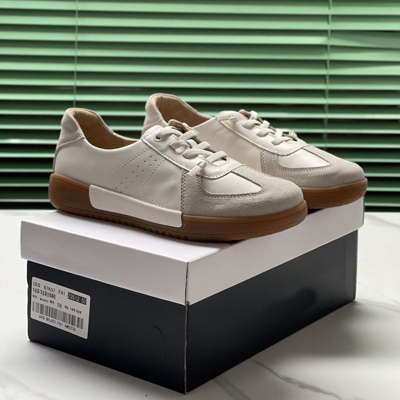 Damen Sportliche Sneaker mit eleganten Suede-Elementen EB