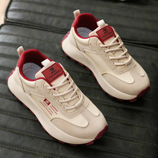 Damen Sportliche Komfort-Sneaker mit rutschfester Sohle und gepolstertem Innenfutter EB