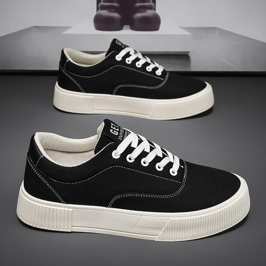 Damen Freizeit-Sneaker mit komfortablem Textil-Obermaterial und rutschfester Gummisohle EB