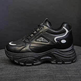 Damen Chunky Sneaker mit stabiler Plattform und atmungsaktivem Obermaterial EB