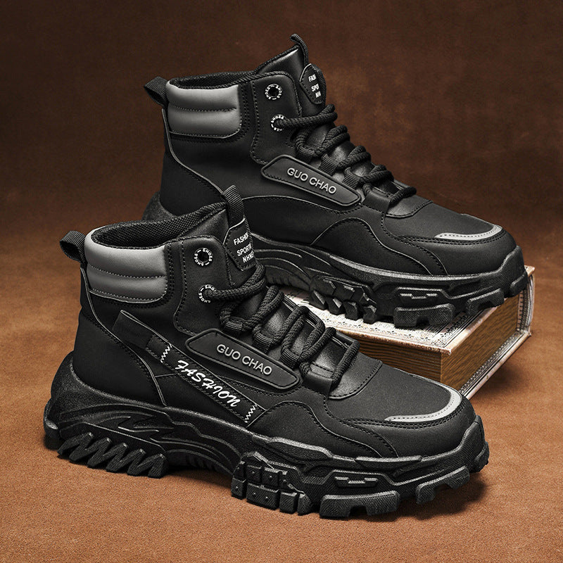 Damen Sportliche Winterstiefel mit robustem Profil und wärmendem Innenfutter EB