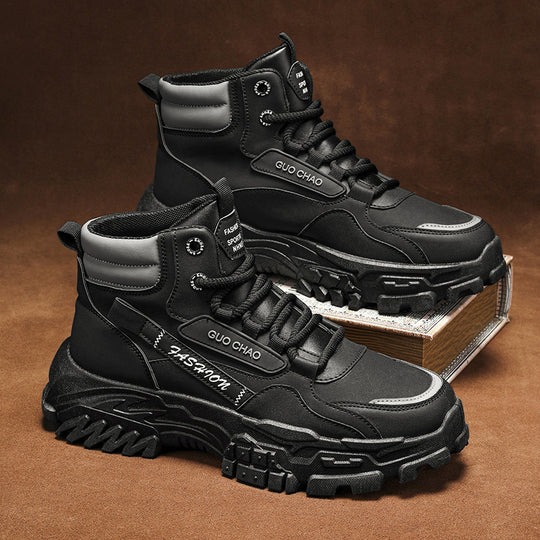 Damen Sportliche Winterstiefel mit robustem Profil und wärmendem Innenfutter EB