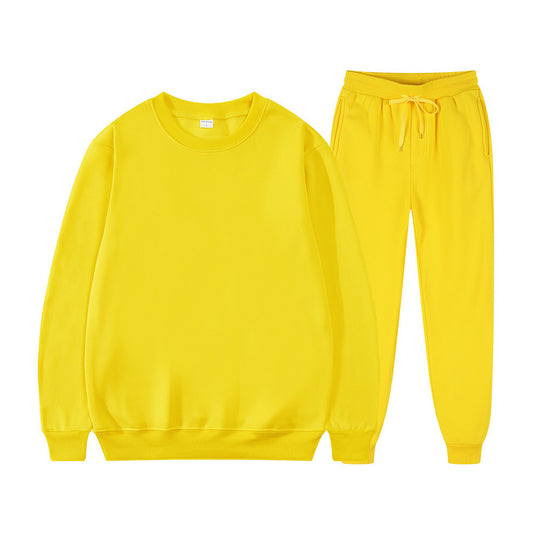 Damen Sportlicher Sweat-Anzug mit komfortablem Schnitt und elastischem Bund EB