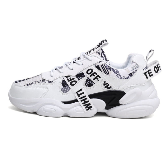 Damen Sportliche Chunky Sneakers mit einzigartigem Design und atmungsaktiver Oberflächenstruktur EB