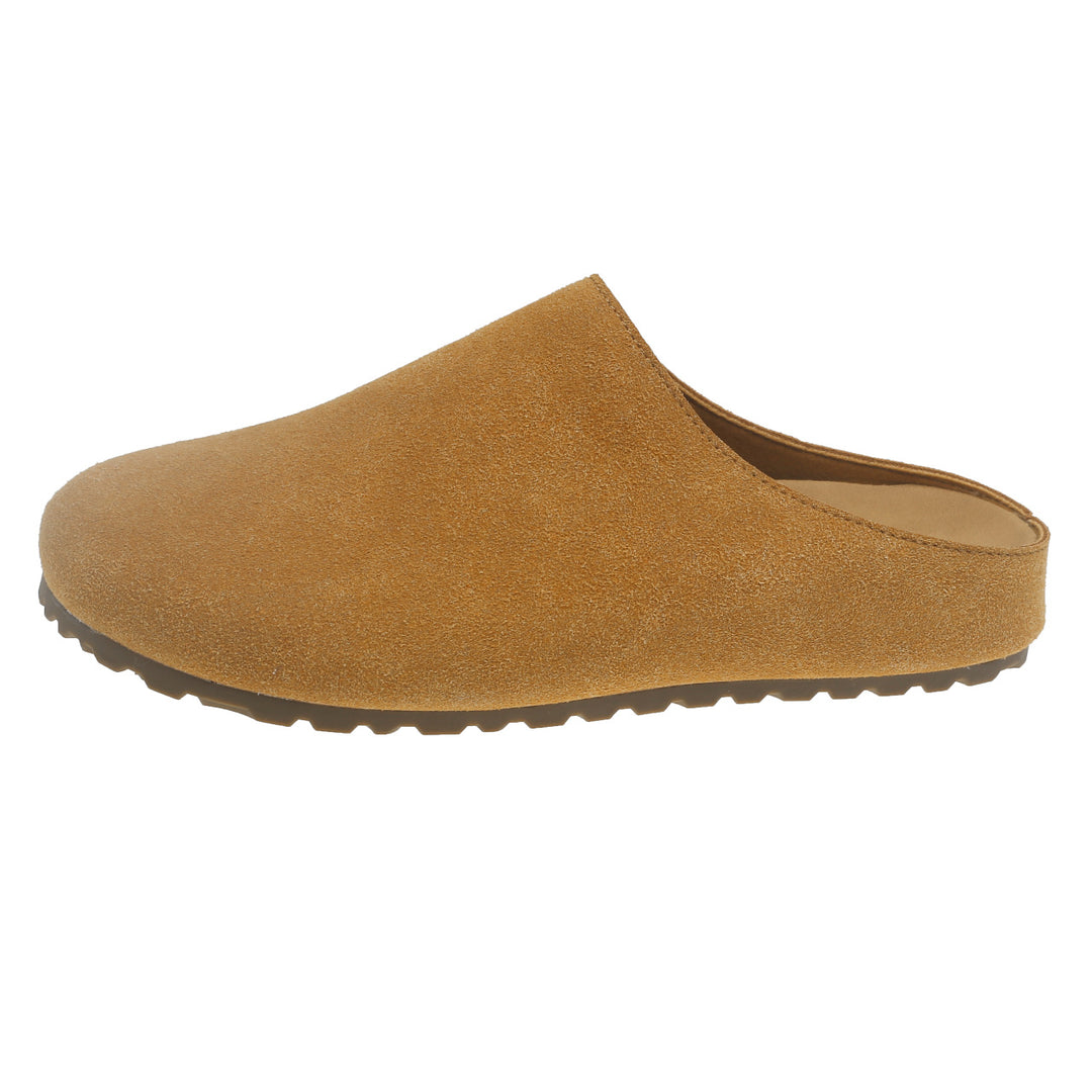 Damen Clogs aus hochwertigem Wildleder mit ergonomischem Fußbett EB