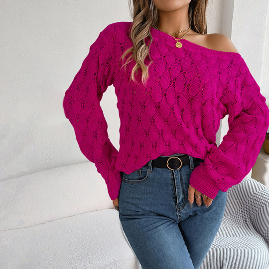 EB | Hohlstrickpullover Mit Feinem Detailmuster