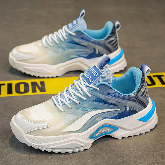 Damen Atmungsaktive Sneakers mit modernem Design und gepolsterter Sohle EB
