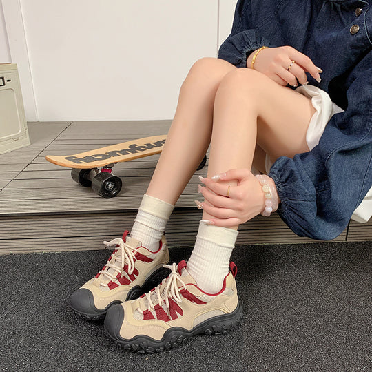 Damen Aktiv-Sneaker mit atmungsaktiver Mesh-Oberfläche und rutschfester Gummisohle EB
