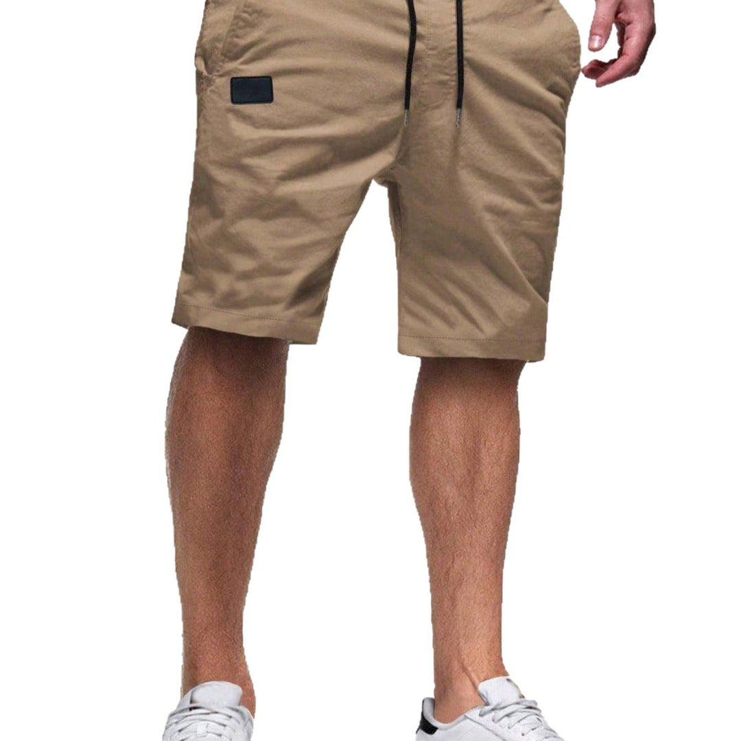 Herren bequeme Sport Shorts mit praktischen Taschen und elastischem Bund EB
