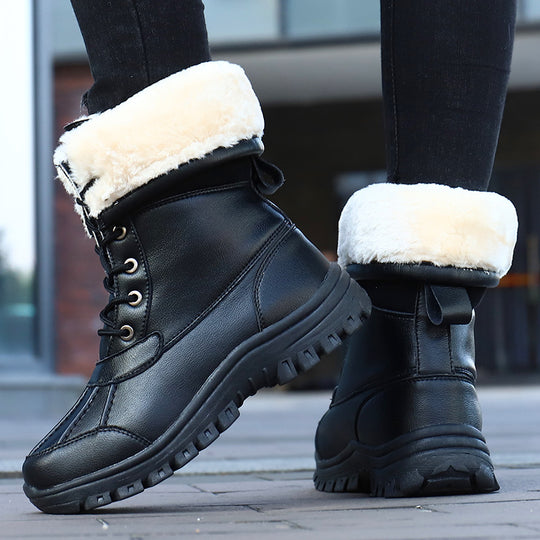 Damen Winterfestige Stiefel mit isolierendem Innenfutter und rutschfester Sohle EB