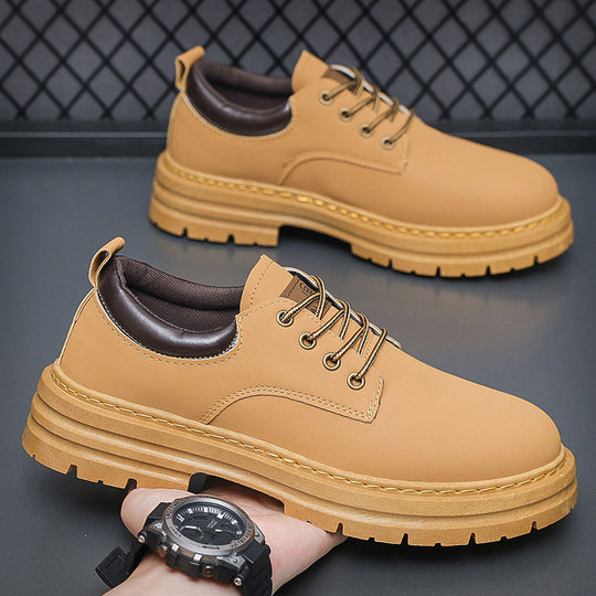 Herren Modische Schnürschuhe mit rutschfester Sohle und robustem Obermaterial EB