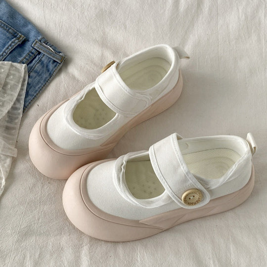 Damen Komfortable Slipper mit praktischem Klettverschluss EB