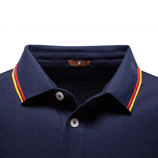 Herren Langarm Poloshirt EB