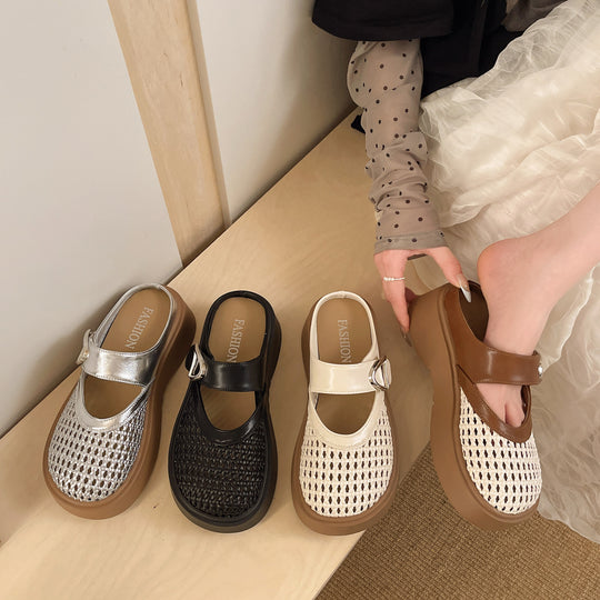 Damen Komfortable und atmungsaktive Clogs EB