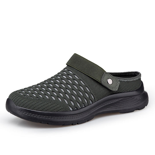 Damen Atmungsaktive Clogs mit elastischem Riemen EB