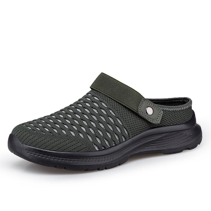 Damen Bequeme Mesh-Clogs mit rutschfester Sohle EB