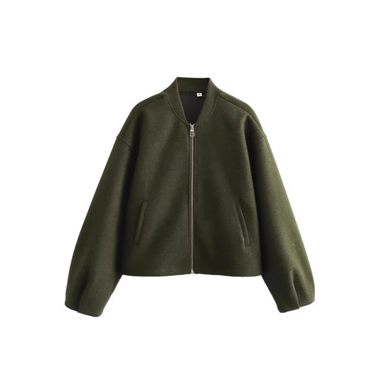 Damen lässige Steppjacke mit modernem Schnitt und praktischen Taschen EB
