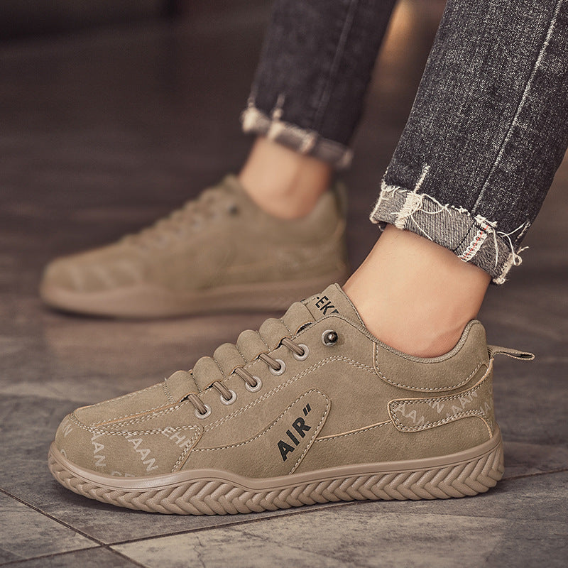 Damen lässige und sportive Sneakers mit atmungsaktiver Oberflächenstruktur EB