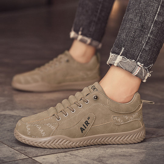 Damen lässige und sportive Sneakers mit atmungsaktiver Oberflächenstruktur EB