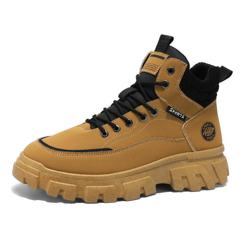 Damen Modische Winterstiefel mit rutschfester Sohle und isolierendem Innenfutter EB