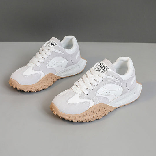 Damen Sportliche Sneakers mit rutschfester Sohle und atmungsaktiver Mesh-Oberfläche EB