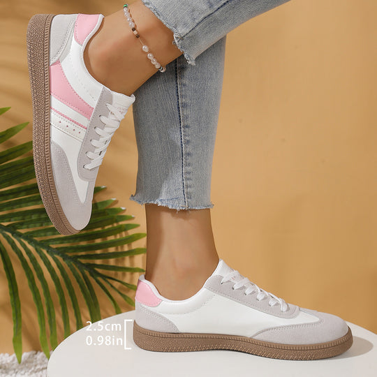 Damen Sportliche Sneakers mit atmungsaktivem Obermaterial und rutschfester Sohle EB 1778259088