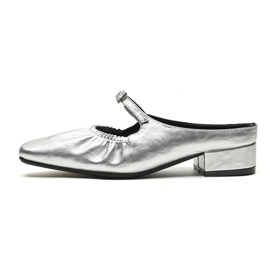 Damen Slipper mit verstellbarem Riemen EB