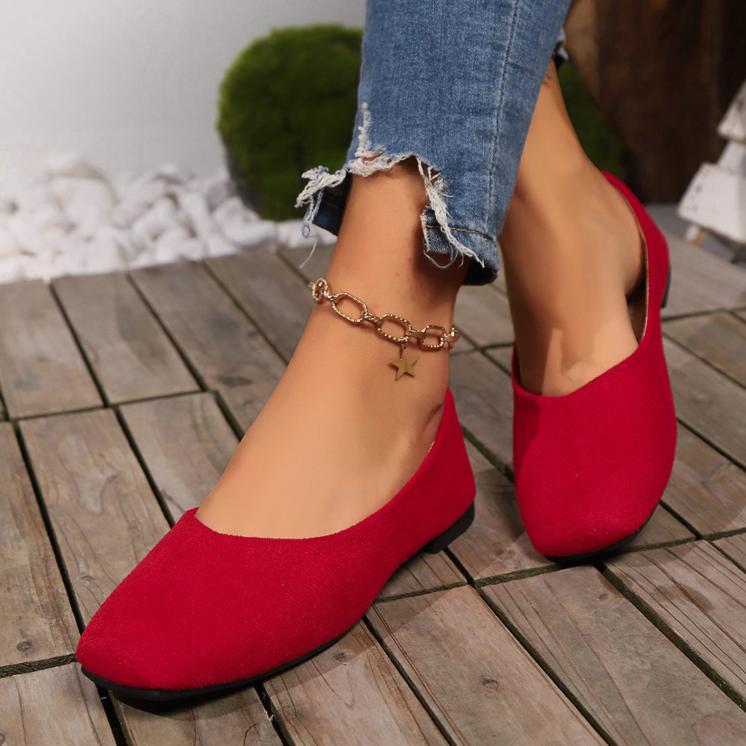 Damen Elegante und komfortable Ballerinas EB