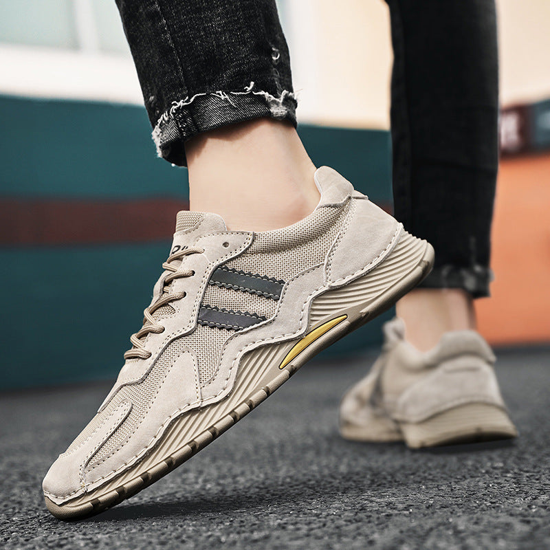 Damen Sportliche Freizeit-Sneaker mit atmungsaktivem Obermaterial und flexibler Dämpfung EB