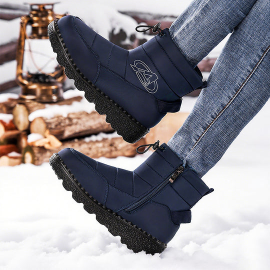 Damen Winteroptik Stiefeletten mit rutschfester Sohle EB