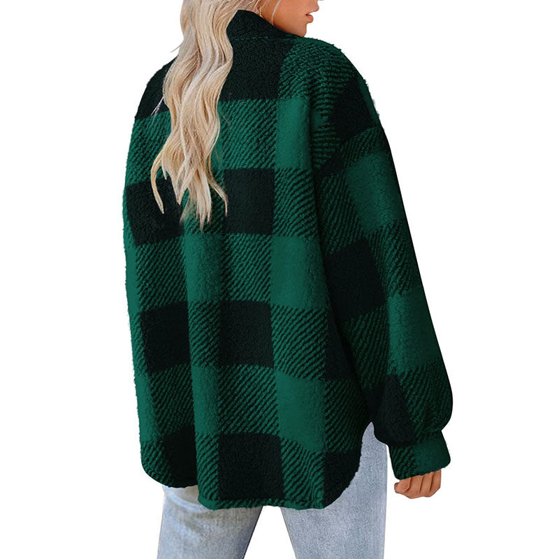 EB | Warmer Karierter Mantel