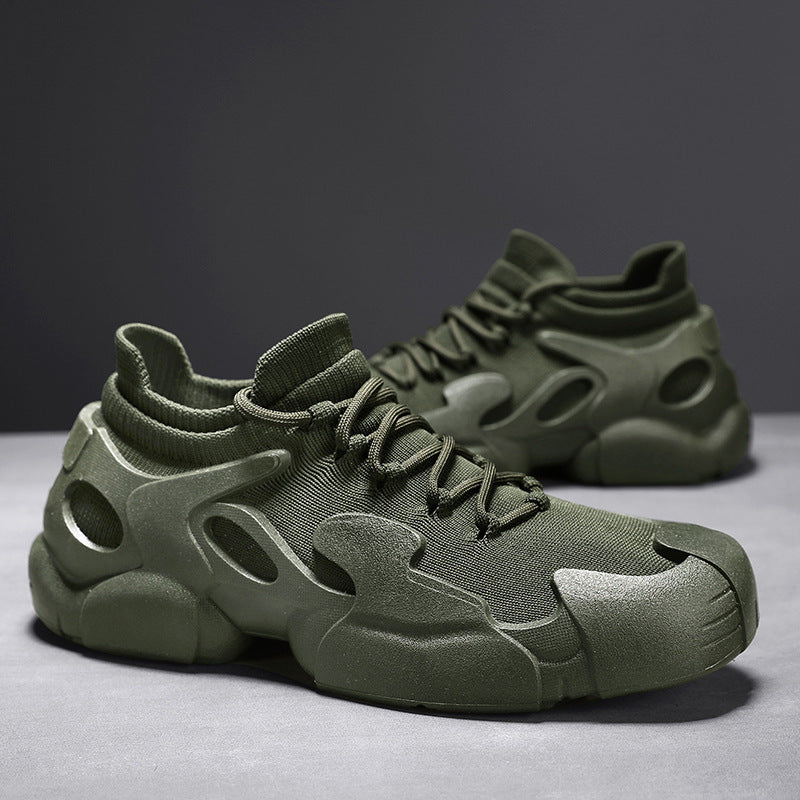 Damen Sportliche High-Performance Sneakers mit atmungsaktiver Strickoberfläche EB