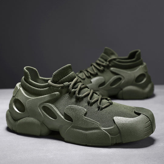 Damen Sportliche High-Performance Sneakers mit atmungsaktiver Strickoberfläche EB