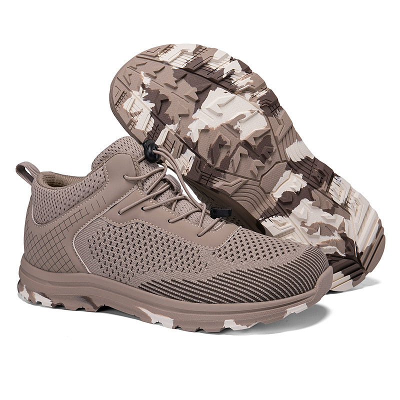 Herren Atmungsaktive Trail-Schuhe mit flexiblem Schnürsystem EB