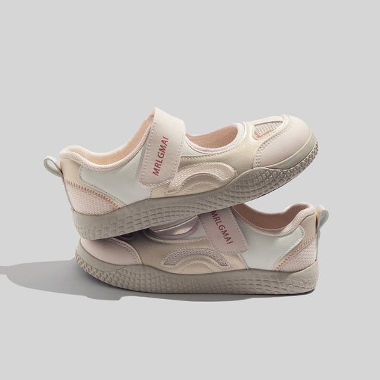 Damen Freizeitschuhe mit praktischem Klettverschluss und atmungsaktiver Mesh-Oberfläche EB