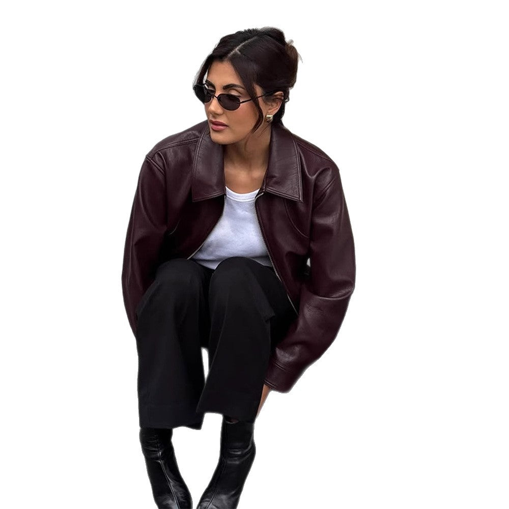 Damen elegante jacke mit oversized Schnitt EB