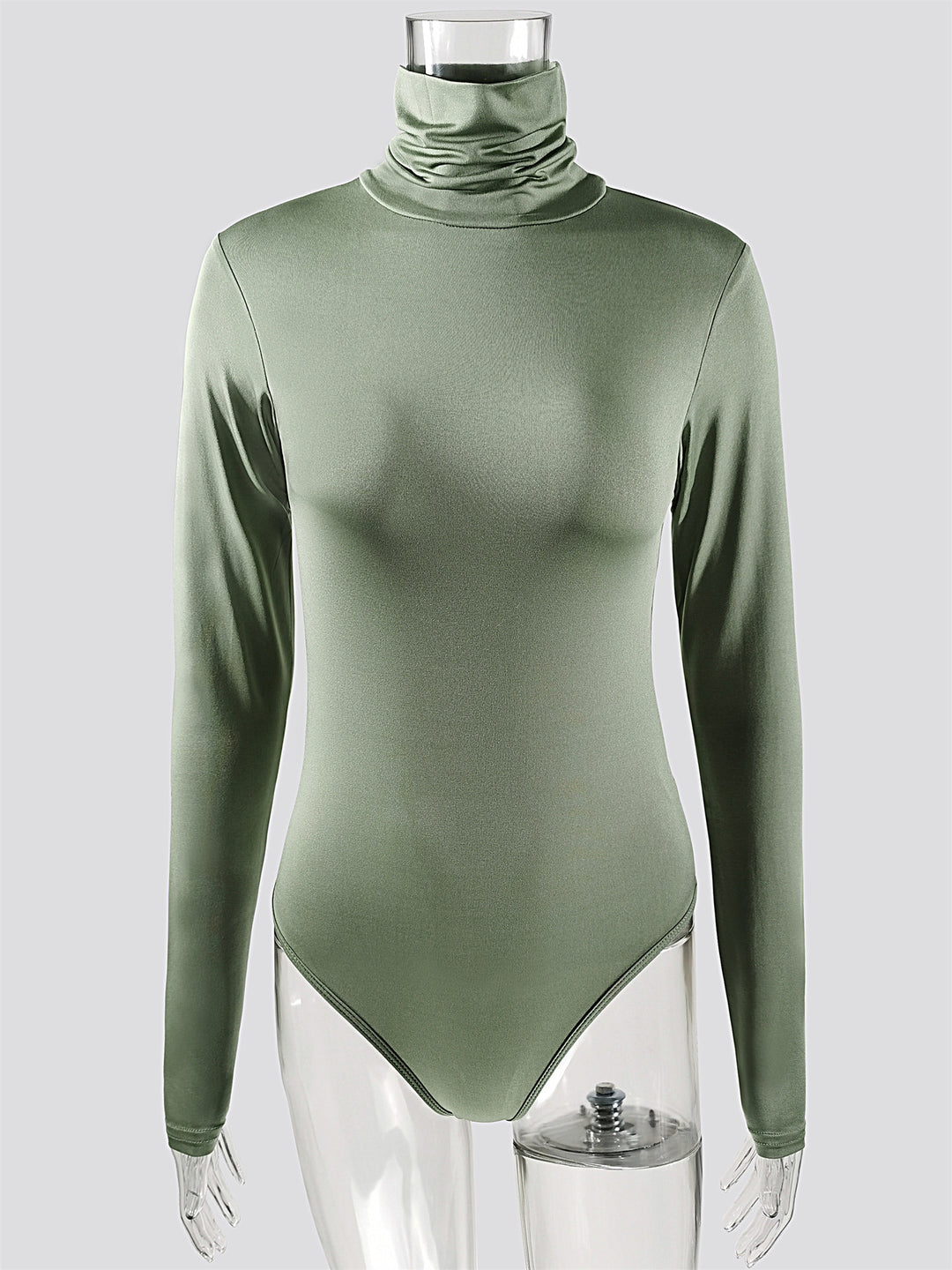 Damen Langärmliger Rollkragenbody EB
