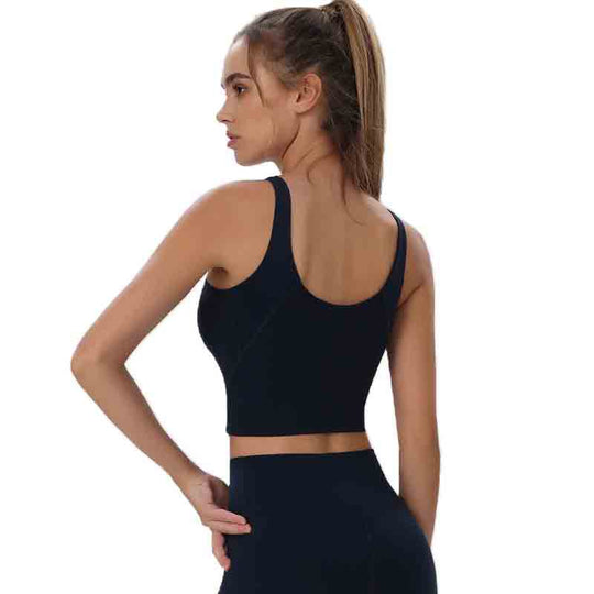 Damen Sportliches Cropped Top EB