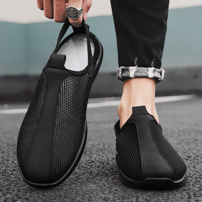 Damen atmungsaktive Freizeitschuhe mit elastischer Sohle EB