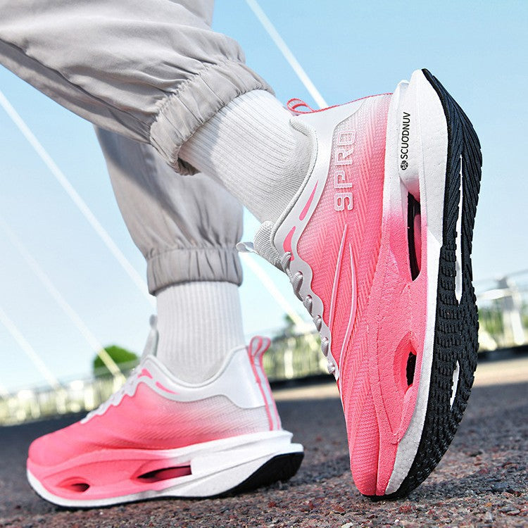 Unisex leichte Laufschuhe mit dämpfender Plattformsohle und atmungsaktivem Obermaterial EB