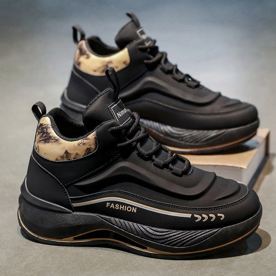 Damen Sportliche High-Top Sneakers mit rutschfester Sohle und modischem Design EB
